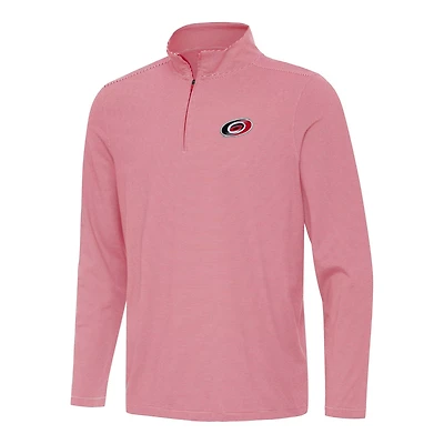 Antigua Carolina Hurricanes Twine Quarter-Zip Top