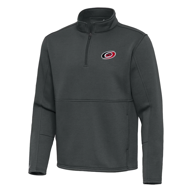 Antigua Carolina Hurricanes Twist Quarter-Zip Pullover Jacket