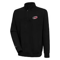 Antigua Carolina Hurricanes Victory Quarter-Zip Pullover Top