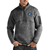 Antigua Charlotte FC Fortune Quarter-Zip Pullover Jacket