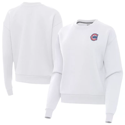 Antigua Chicago Cubs Alternate Logo Victory Pullover Sweatshirt