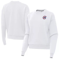 Antigua Chicago Cubs Alternate Logo Victory Pullover Sweatshirt