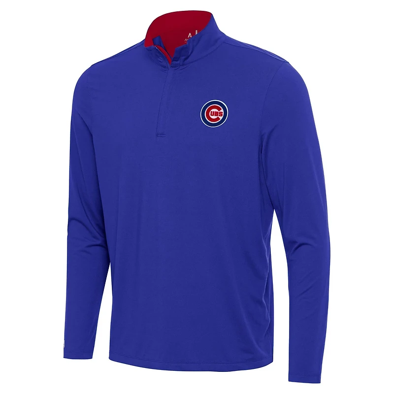 Antigua Chicago Cubs Content Quarter-Zip Top