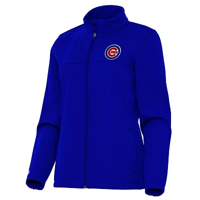 Antigua Chicago Cubs Links 2 Golf Full-Zip Jacket
