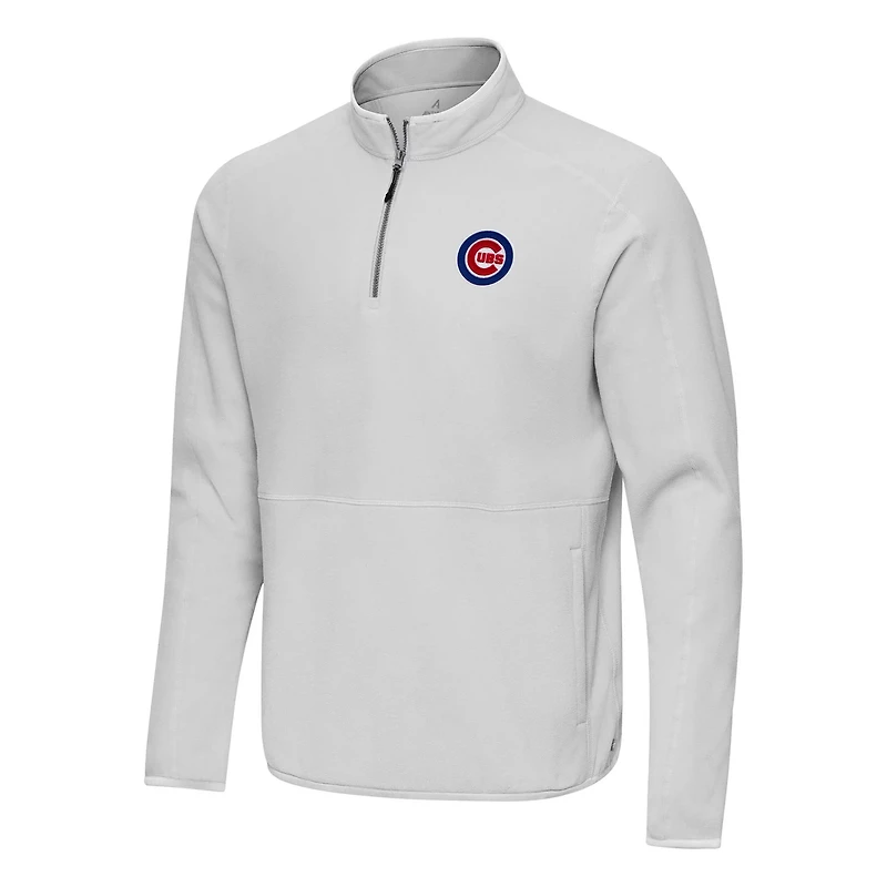 Antigua Chicago Cubs Step Up Quarter-Zip Pullover