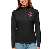 Antigua Chicago Cubs Tribute Quarter-Zip Pullover Top