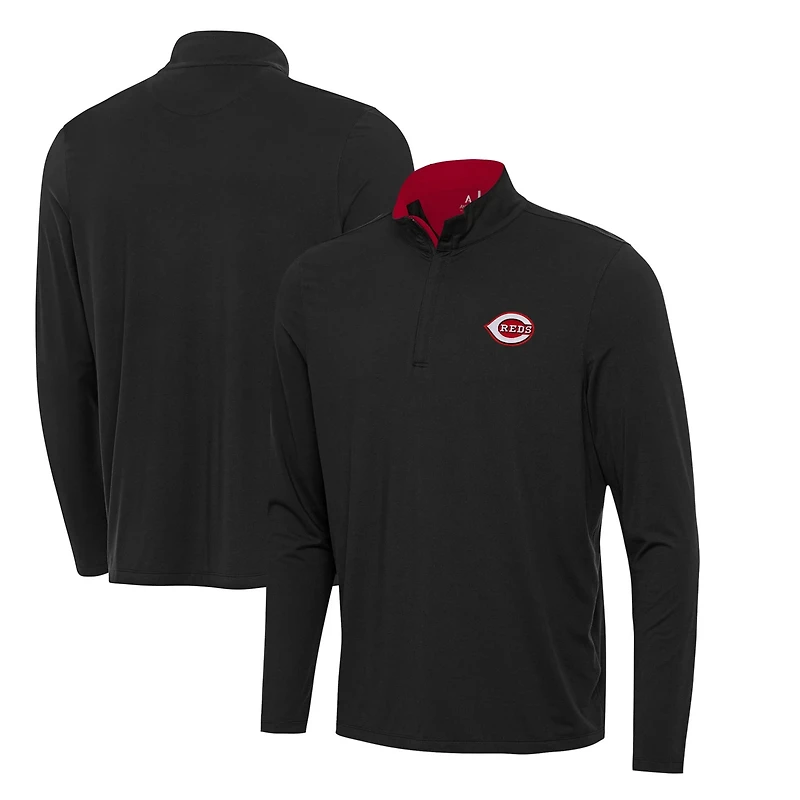 Antigua Cincinnati Reds Content Quarter-Zip Top