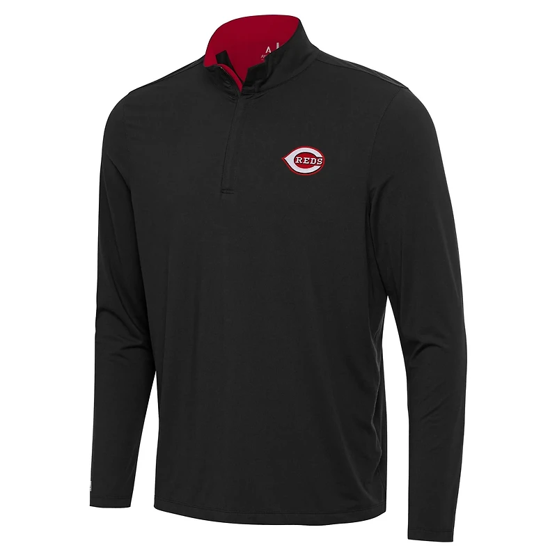 Antigua Cincinnati Reds Content Quarter-Zip Top