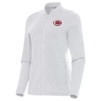 Antigua Cincinnati Reds Continual Full-Zip Jacket