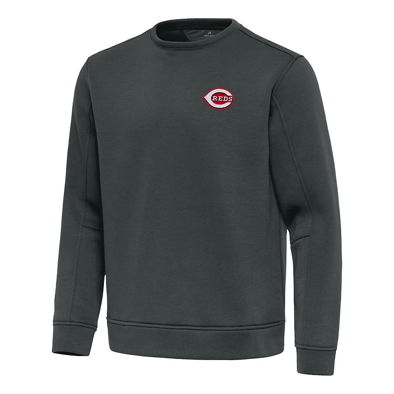 Antigua Cincinnati Reds Relevant Lightweight Pullover Sweatshirt