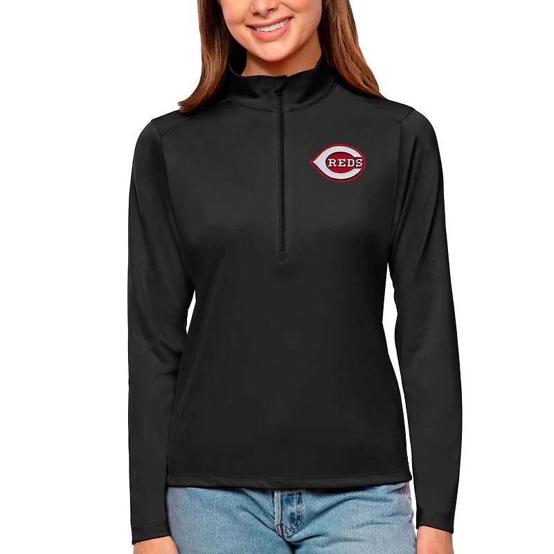 Antigua Cincinnati s Tribute Quarter-Zip Pullover Top