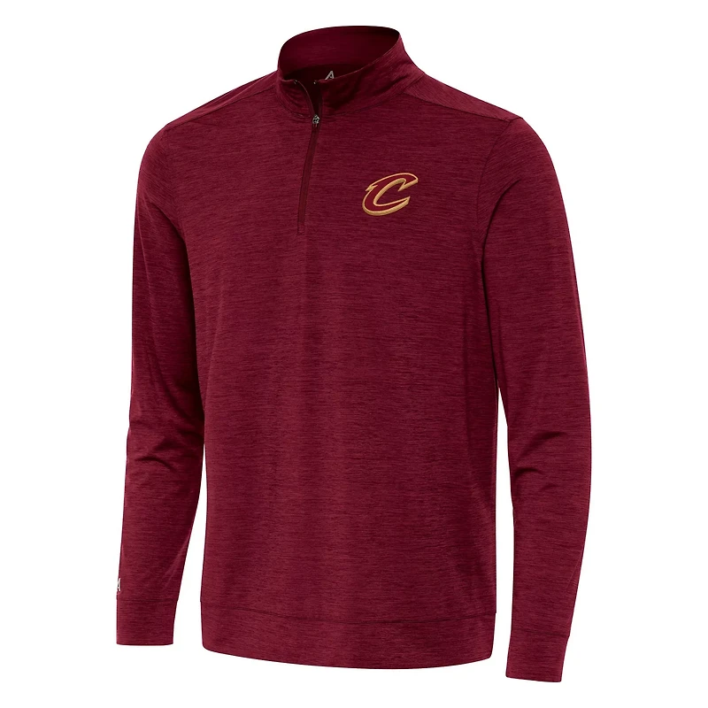 Antigua Cleveland Cavaliers Bright Quarter-Zip Top