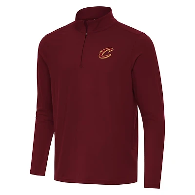 Antigua Cleveland Cavaliers Intent Quarter-Zip Top