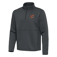 Antigua Cleveland Cavaliers Twist Quarter-Zip Pullover Top