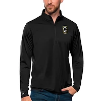 Antigua Columbus Crew Tribute Quarter-Zip Pullover Top