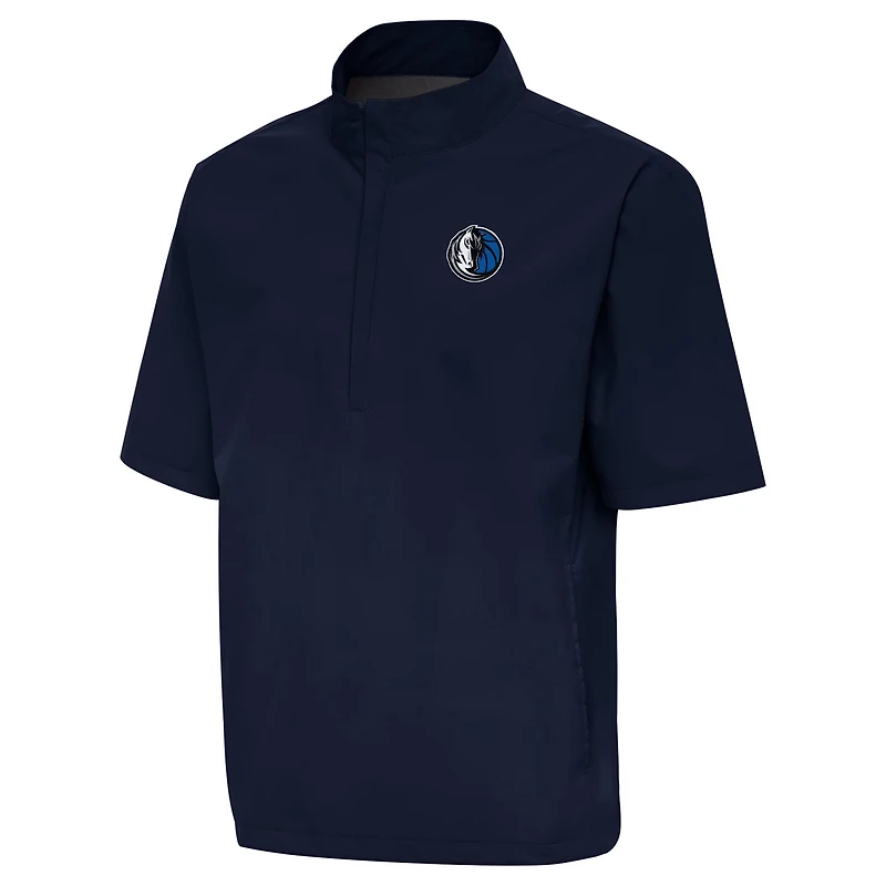 Antigua Dallas Mavericks Brisk Quarter-Zip Windbreaker
