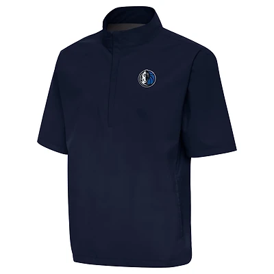 Antigua Dallas Mavericks Brisk Quarter-Zip Windbreaker