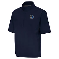 Antigua Dallas Mavericks Brisk Quarter-Zip Windbreaker