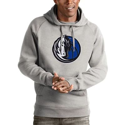 Antigua Dallas Mavericks Logo Victory Pullover Hoodie