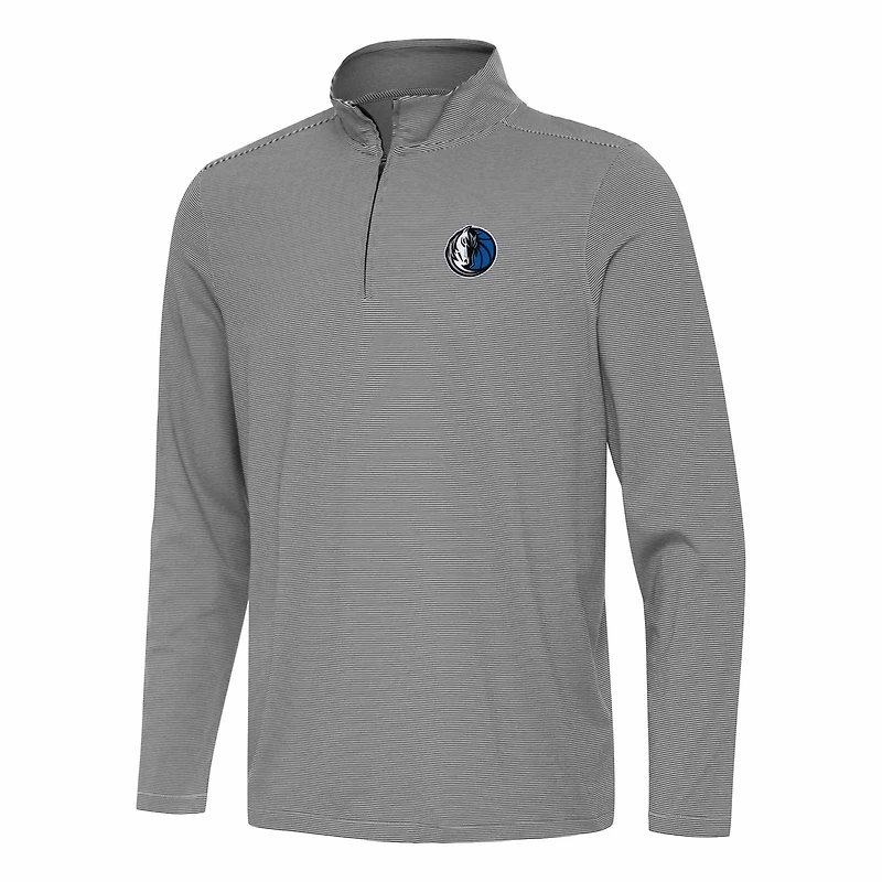 Antigua Dallas Mavericks Twine Quarter-Zip Top