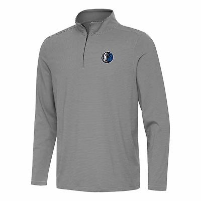 Antigua Dallas Mavericks Twine Quarter-Zip Top