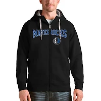 Antigua Dallas Mavericks Victory Full-Zip Hoodie