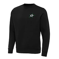 Antigua Dallas Stars Big  Tall Victory Crewneck Pullover Sweatshirt