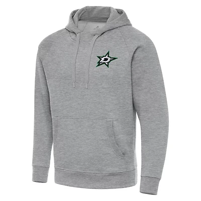 Antigua Dallas Stars Big  Tall Victory Pullover Hoodie