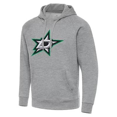 Antigua Dallas Stars Big  Tall Victory Pullover Hoodie