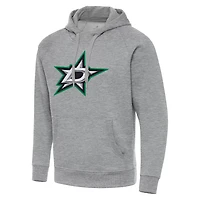Antigua Dallas Stars Big  Tall Victory Pullover Hoodie
