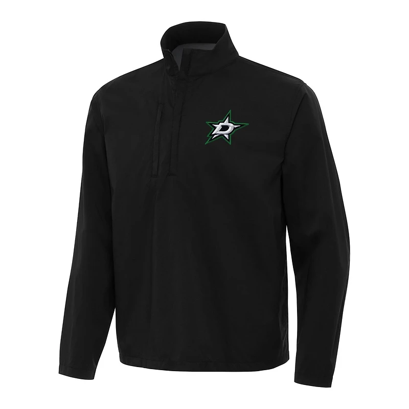 Antigua Dallas Stars Brisk Quarter-Zip Windbreaker