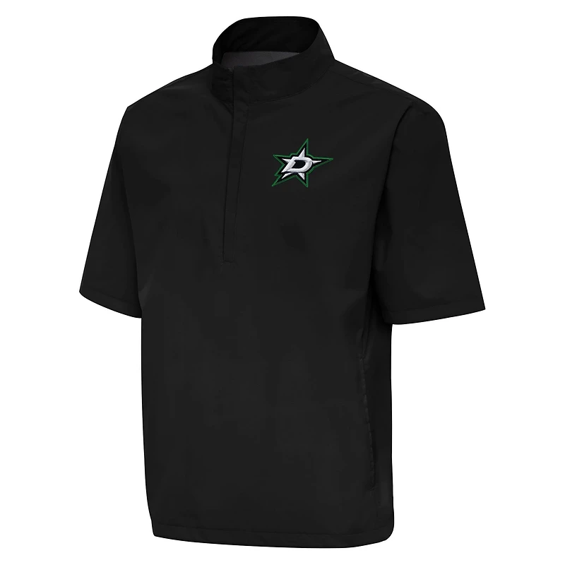 Antigua Dallas Stars Brisk Quarter-Zip Windbreaker