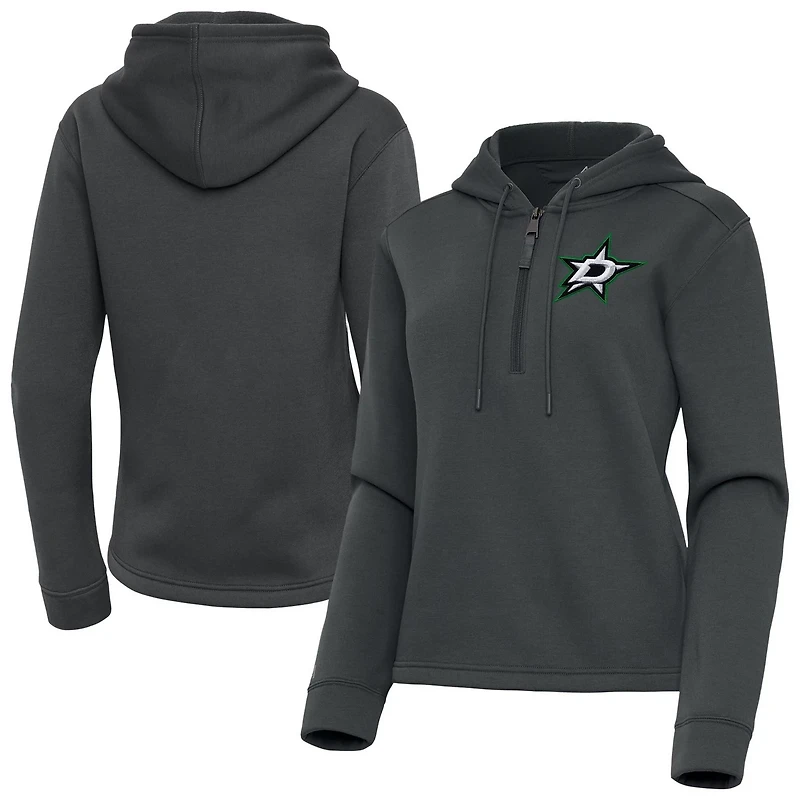 Antigua Dallas Stars Contemporary Quarter-Zip Hoodie