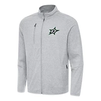 Antigua Dallas Stars Hold-Up Full-Zip Tri-Blend Jacket