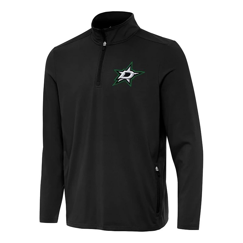 Antigua Dallas Stars Perilous Quarter-Zip Sweatshirt