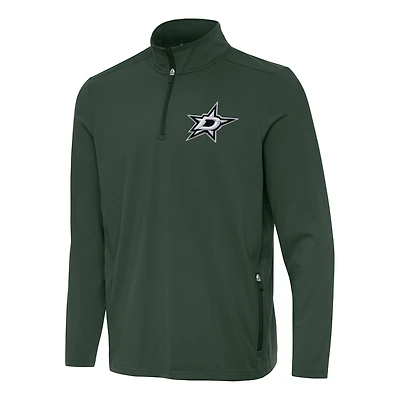 Antigua Dallas Stars Perilous Quarter-Zip Sweatshirt