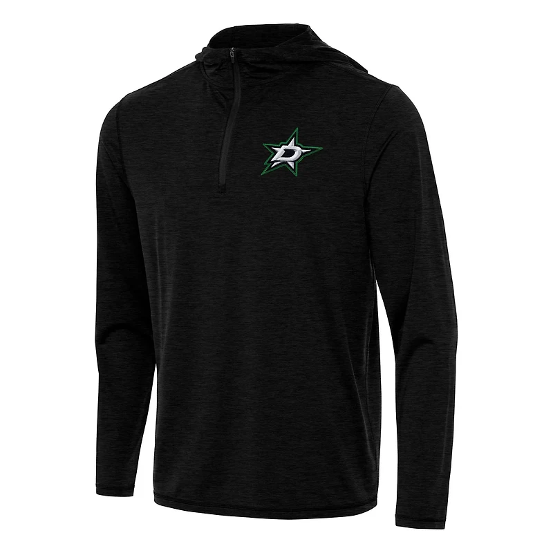 Antigua Dallas Stars Tidy Quarter-Zip Hoodie