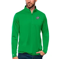 Antigua Dallas Stars Tribute Quarter-Zip Pullover Top