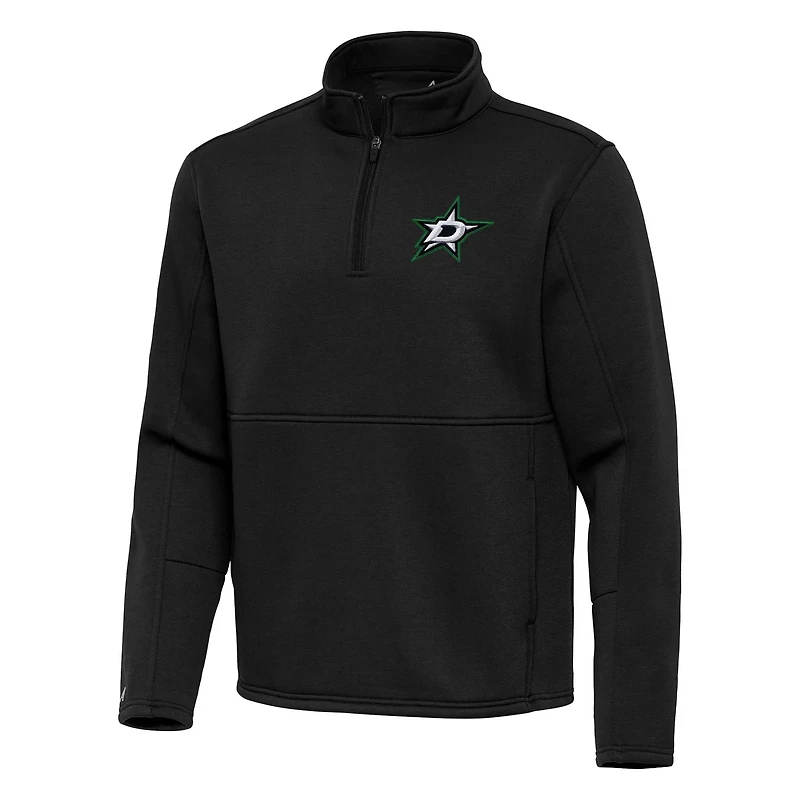 Antigua Dallas Stars Twist Quarter-Zip Pullover Jacket