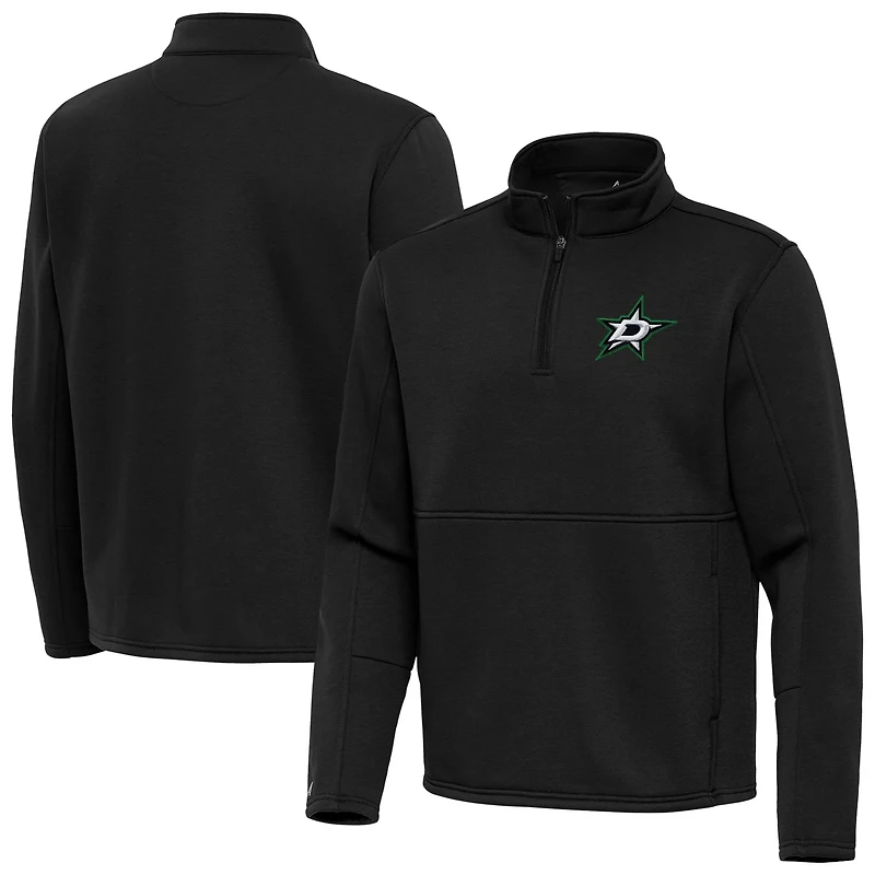 Antigua Dallas Stars Twist Quarter-Zip Pullover Jacket