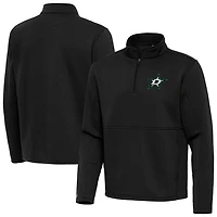 Antigua Dallas Stars Twist Quarter-Zip Pullover Jacket