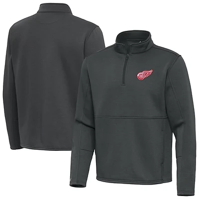 Antigua Detroit Red Wings Twist Quarter-Zip Pullover Jacket
