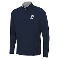 Antigua Detroit Tigers Content Quarter-Zip Top