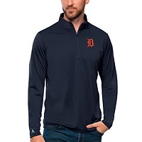 Antigua Detroit Tigers Tribute Quarter-Zip Pullover Top