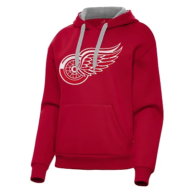 Antigua Detroit Wings Victory Pullover Hoodie