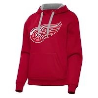 Antigua Detroit Wings Victory Pullover Hoodie