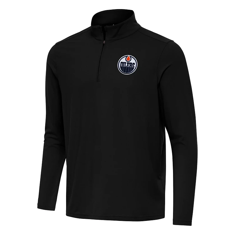 Antigua Edmonton Oilers Intent Quarter-Zip Top