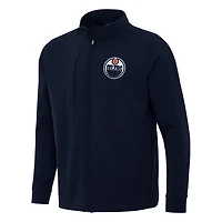Antigua Edmonton Oilers Regard Full-Zip Jacket