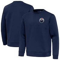 Antigua Edmonton Oilers Relevant Lightweight Pullover Sweatshirt