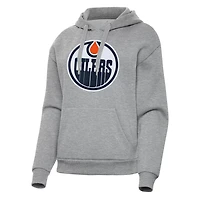Antigua Edmonton Oilers Victory Pullover Hoodie